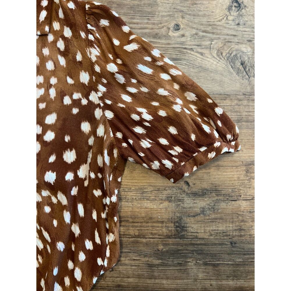 Cropped Zara Button Down Blouse - image 3